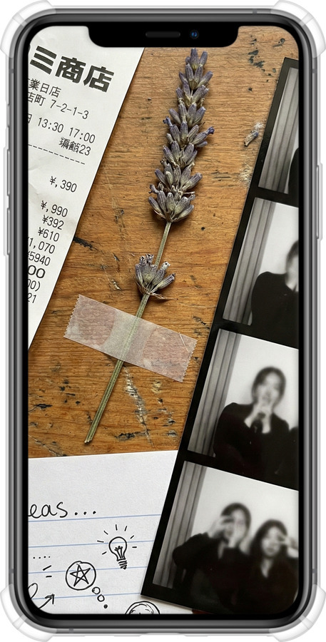 Силіконовий протиударний с посиленими кутами чехол Aesthetic Scrapbook Collage для Apple iPhone 11 Pro - 6773sp-1788 изображение 