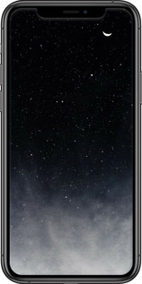 Силіконовий чехол Голубые облака, Голубая луна для Apple iPhone 11 Pro - 6396u-1788 изображение 