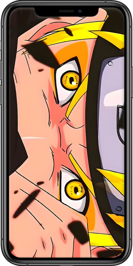 Силиконовый чехол Наруто 2 для Apple iPhone 11 Pro - 6297u-1788 изображение 