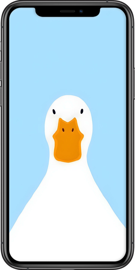 2D пластиковый чехол Гусь для Apple iPhone 11 Pro - 6350t-1788 изображение 