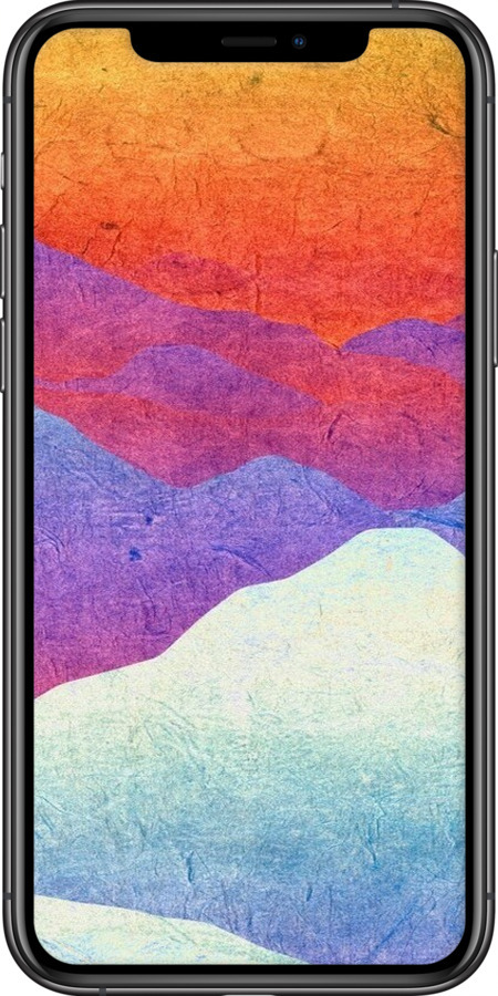 Силиконовый чехол Горный закат для Apple iPhone 11 Pro - 6479u-1788 изображение 