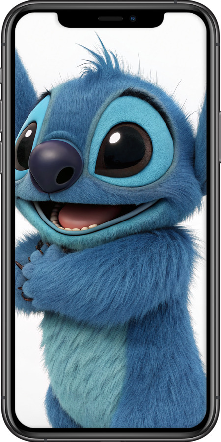 2D пластиковый чехол Стич 1 для Apple iPhone 11 Pro - 6686t-1788 изображение 