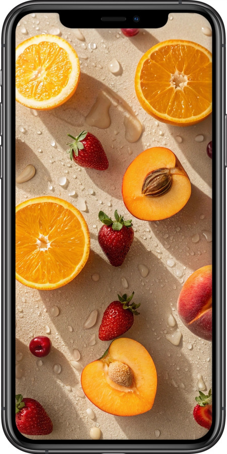2D пластиковий чехол Фрукти 3 для Apple iPhone 11 Pro - 6703t-1788 изображение 