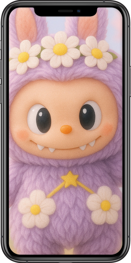Силиконовый чехол Лабубу 1 для Apple iPhone 11 Pro - 6709u-1788 изображение 
