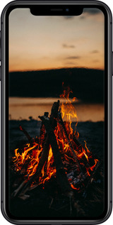 TPU чехол Огонь для Apple iPhone 11 - 6021b-1722 изображение 