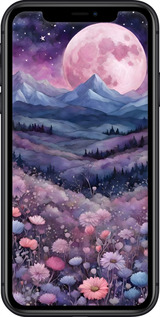 TPU чехол Ночь луна арт для Apple iPhone 11 - 6319b-1722 изображение 
