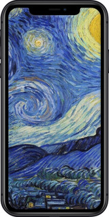 TPU чехол «Звездная ночь» Винсента Ван Гога для Apple iPhone 11 - 6433b-1722 изображение 
