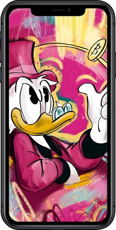 TPU чехол Скрудж для Apple iPhone 11 - 6283b-1722 изображение 