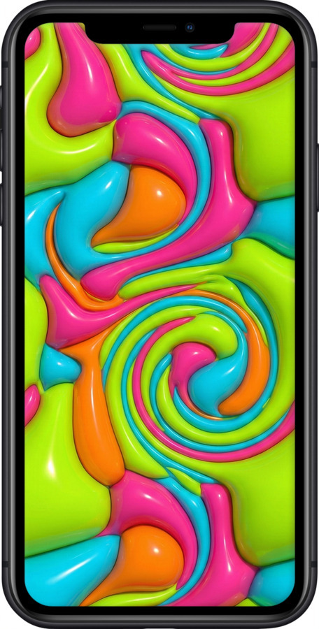 TPU чехол Y2K Jelly Dream для Apple iPhone 11 - 6780b-1722 изображение 