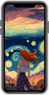 Чохол Bumper чехол Дівчина Арт для Apple iPhone 11 - 6325pc-1722 изображение 