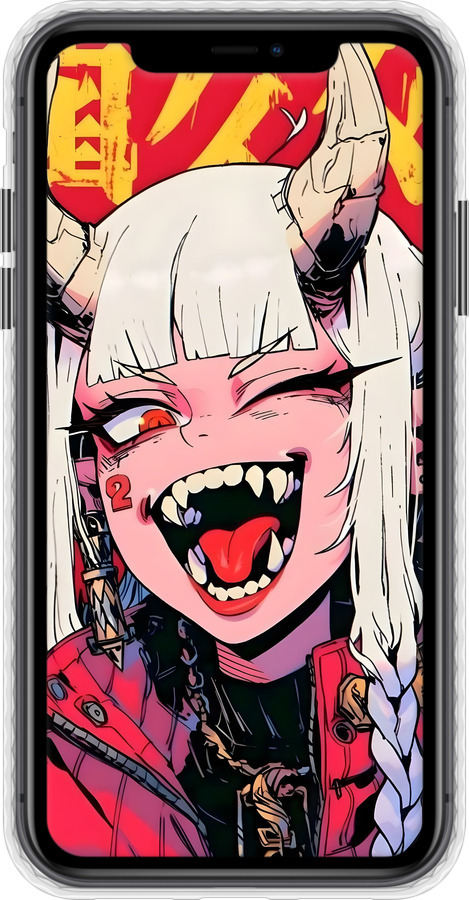 Чехол Bumper чехол Аниме демон для Apple iPhone 11 - 6308pc-1722 изображение 