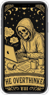 Силикон с усиленными углами чехол The Overthinker для Apple iPhone 11 - 6774sp-1722 изображение 