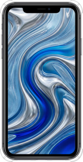 Силикон с усиленными углами чехол Liquid Chrome для Apple iPhone 11 - 6781sp-1722 изображение 