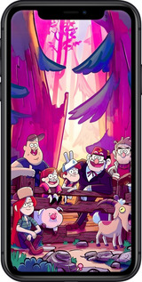 Силиконовый чехол Гравити Фолз для Apple iPhone 11 - 6365u-1722 изображение 