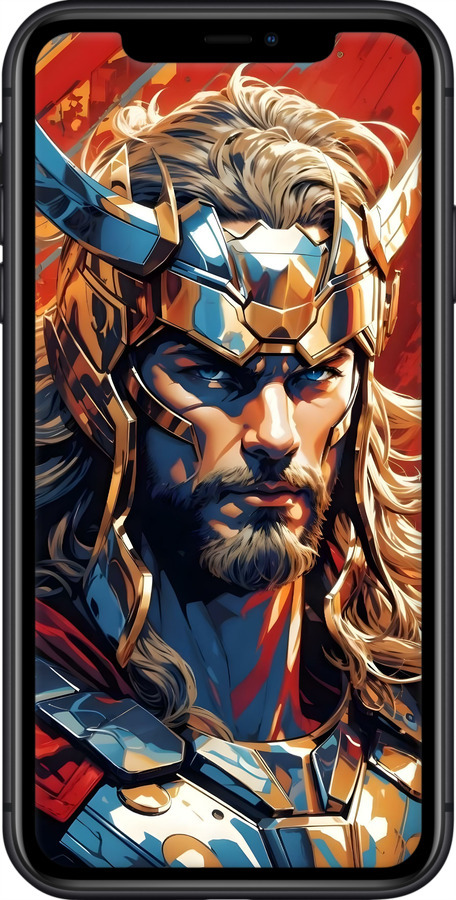 Силиконовый чехол Тор для Apple iPhone 11 - 6384u-1722 изображение 