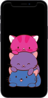 TPU чехол Милі котятка для Apple iPhone 12 Mini - 6518b-2071 изображение 