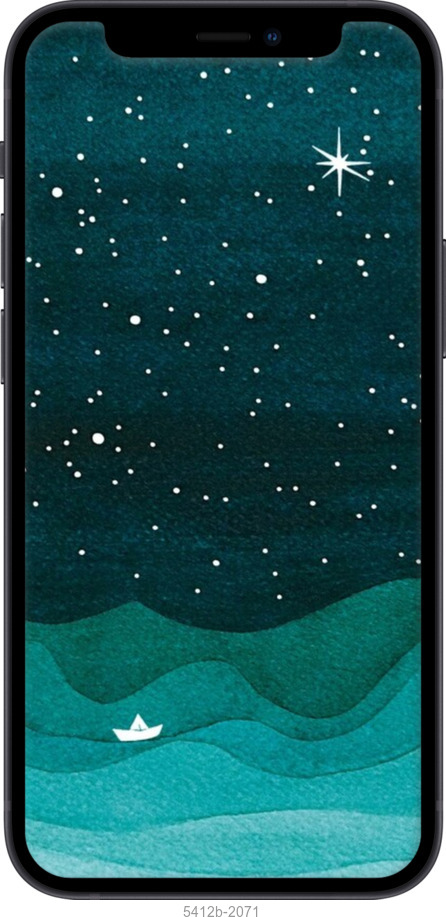 TPU чехол № 5412 для Apple iPhone 12 Mini - 5412b-2071 изображение 