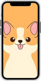 Чехол Bumper чехол Милый пес для Apple iPhone 12 Mini - 6296pc-2071 изображение 