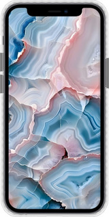 Чохол Bumper чехол Мрамор для Apple iPhone 12 Mini - 6306pc-2071 изображение 