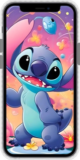 Чехол Bumper чехол Стич 2 для Apple iPhone 12 Mini - 6371pc-2071 изображение 