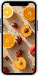 Чохол Bumper чехол Фрукти 3 для Apple iPhone 12 Mini - 6703pc-2071 изображение 