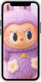 Чехол Bumper чехол Лабубу для Apple iPhone 12 Mini - 6708pc-2071 изображение 