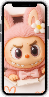 Чохол Bumper чехол Лабубу 2 для Apple iPhone 12 Mini - 6710pc-2071 изображение 