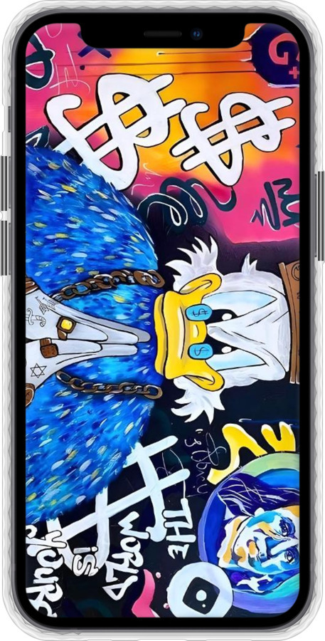 Чехол Bumper чехол Скрудж 2 для Apple iPhone 12 Mini - 6285pc-2071 изображение 
