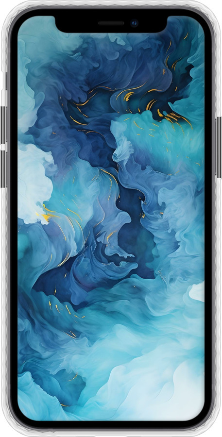 Чехол Bumper чехол Акварель для Apple iPhone 12 Mini - 6320pc-2071 изображение 