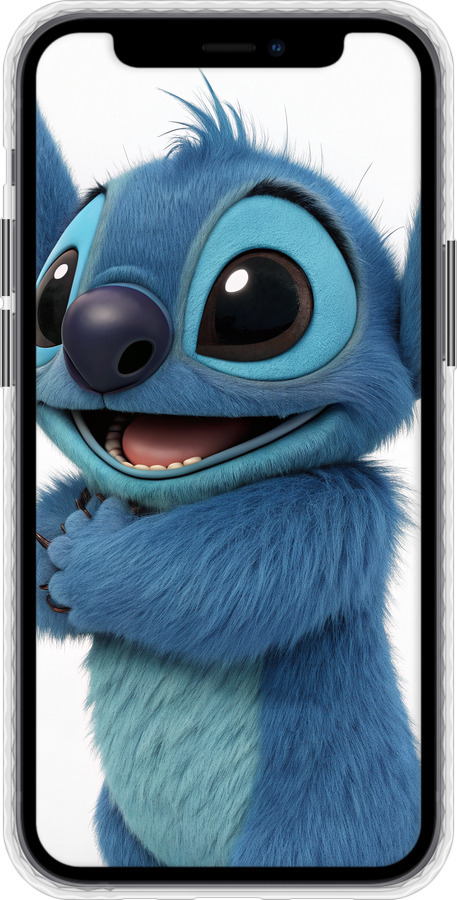 Чехол Bumper чехол Стич 1 для Apple iPhone 12 Mini - 6686pc-2071 изображение 