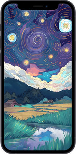 2D пластиковый чехол Креативный арт для Apple iPhone 12 Mini - 6322t-2071 изображение 