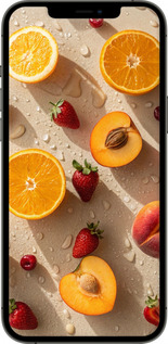 TPU чехол Фрукты 3 для Apple iPhone 12 Pro Max - 6703b-2054 изображение 