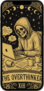 TPU чехол The Overthinker для Apple iPhone 12 Pro Max - 6774b-2054 изображение 