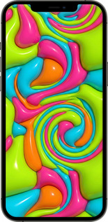 TPU чехол Y2K Jelly Dream для Apple iPhone 12 Pro Max - 6780b-2054 изображение 