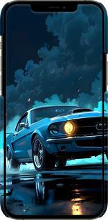3D пластиковий глянцевий чехол Форд мустанг для Apple iPhone 12 Pro Max - 6374c-2054 изображение 