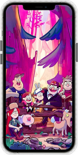 Чохол Bumper чехол Гравити Фолз для Apple iPhone 12 Pro Max - 6365pc-2054 изображение 
