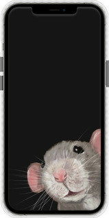 Чохол Bumper MagSafe чехол The Peeking Rat для Apple iPhone 12 Pro Max - 6442pm-2054 изображение 