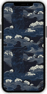 Чохол Bumper чехол Морська тематика у стилі арт-деко для Apple iPhone 12 Pro Max - 6520pc-2054 изображение 
