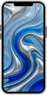 Чехол Bumper MagSafe чехол Liquid Chrome для Apple iPhone 12 Pro Max - 6781pm-2054 изображение 