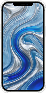 Силіконовий протиударний с посиленими кутами чехол Liquid Chrome для Apple iPhone 12 Pro Max - 6781sp-2054 изображение 