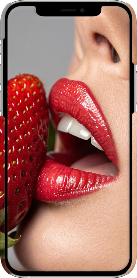 3D пластиковий глянцевий чехол Насолода для Apple iPhone 12 - 6701c-2053 изображение 