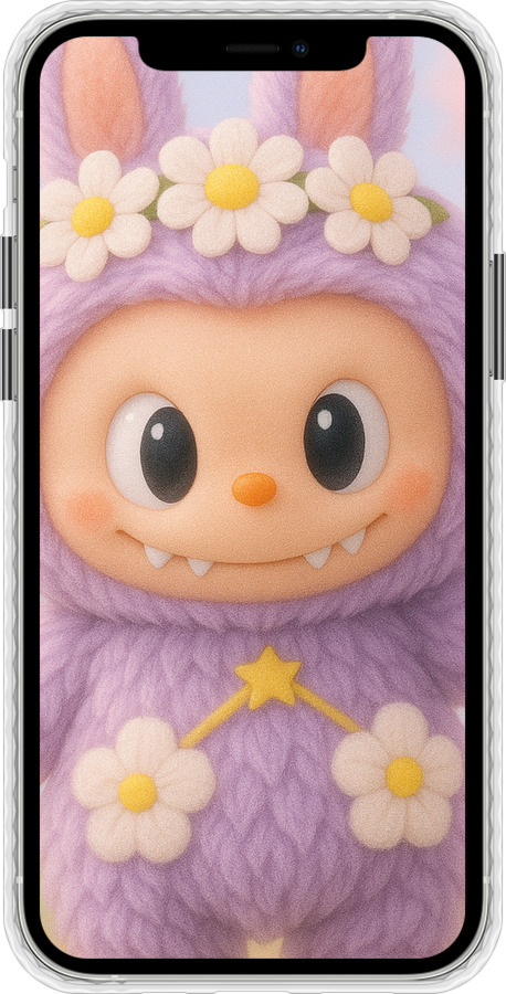 Чохол Bumper чехол Лабубу 1 для Apple iPhone 12 Pro - 6709pc-2052 изображение 