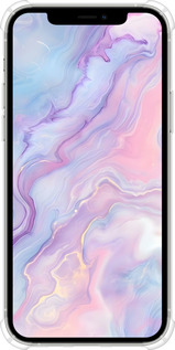 Силіконовий протиударний с посиленими кутами чехол Нежный мрамор для Apple iPhone 12 - 6310sp-2053 изображение 