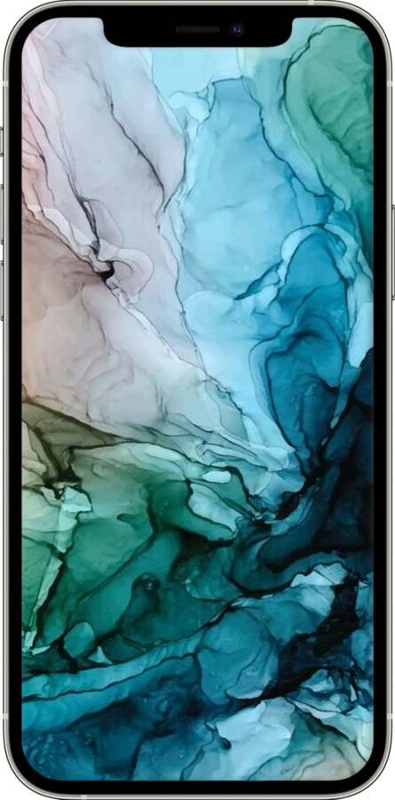 2D пластиковый чехол С красочной абстрактной картиной Соленые берега для Apple iPhone 12 Pro - 6405t-2052 изображение 