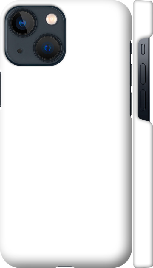 3D пластиковый матовый чехол Прозрачный для Apple iPhone 13 Mini - 5636m-2373 изображение 