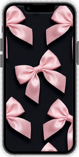 Чехол Bumper чехол Coquette Ribbons Dark Coquette для Apple iPhone 13 Mini - 6767pc-2373 изображение 