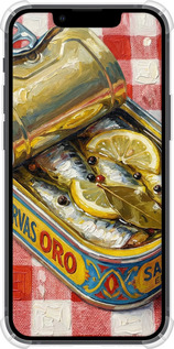 Силіконовий протиударний с посиленими кутами чехол Vintage Sardine Tin Phone для Apple iPhone 13 Mini - 6772sp-2373 изображение 