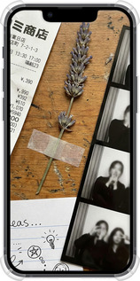 Силіконовий протиударний с посиленими кутами чехол Aesthetic Scrapbook Collage для Apple iPhone 13 Mini - 6773sp-2373 изображение 