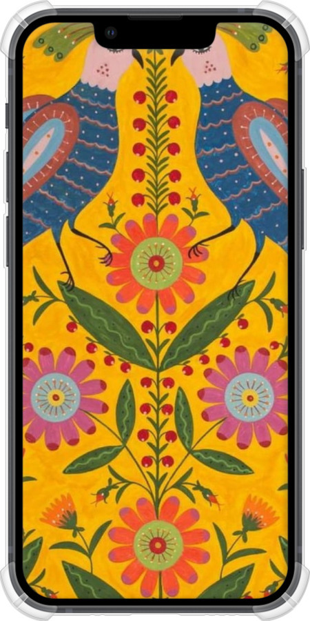 Силикон с усиленными углами чехол Примаченко4 для Apple iPhone 13 Mini - 5912sp-2373 изображение 