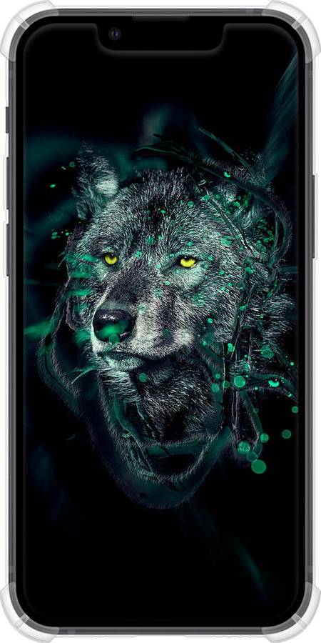 Силикон с усиленными углами чехол Wolf для Apple iPhone 13 Mini - 6610sp-2373 изображение 
